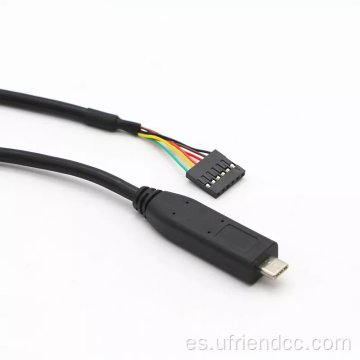 OEM Type-C a RS232 Serial Convetrer Cable